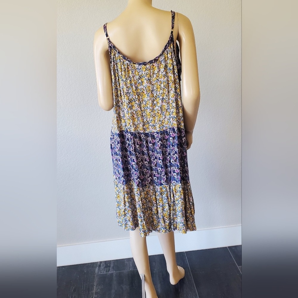 NATURAL LIFE HARLEY TIERED FLORAL SIMPLE DRESS L/XL - Picture 3 of 13